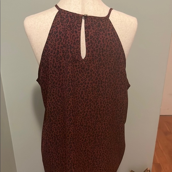 Papermoon Red Cut Out Sleeveless Tank Top - Picture 3 of 3